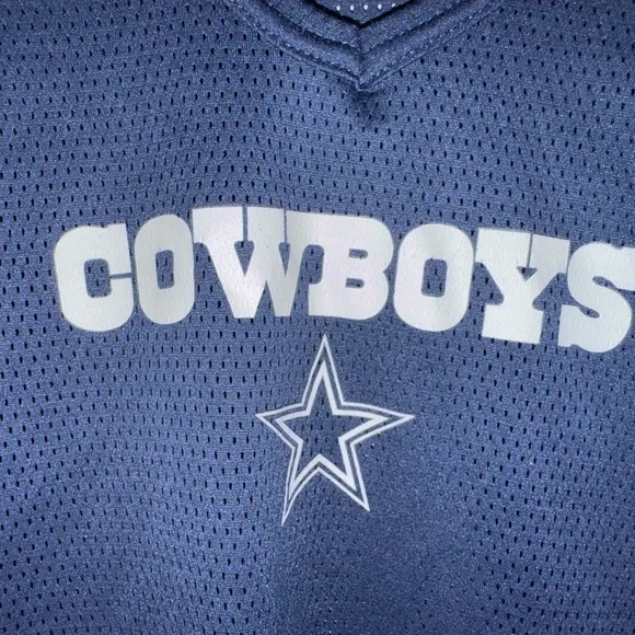 Cowboys Navy Mesh Jersey - Picture 4 of 5